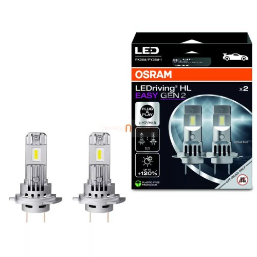 Osram H7/H18 LED izzó LEDriving HL EASY GEN 2