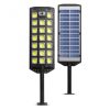 Szolár fali reflektor - 520 SMD LED - 3000 lm - 20W - 4500 mAh - IP65