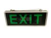 Led vészvilágító kijárati lámpatest  függeszthető 3W exit+ábra