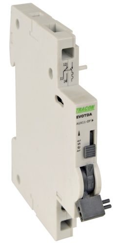 Segédérintkező EVOTDA kismegszakítóhoz 230V, 50Hz, In:6A W=9mm; 0,5-4mm2